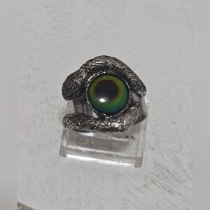 Snake Eye Adjustable Ring